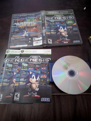 video game Xbox 360 SEGA Sonic's Ultimate Genesis Collection [Platinum Hits]