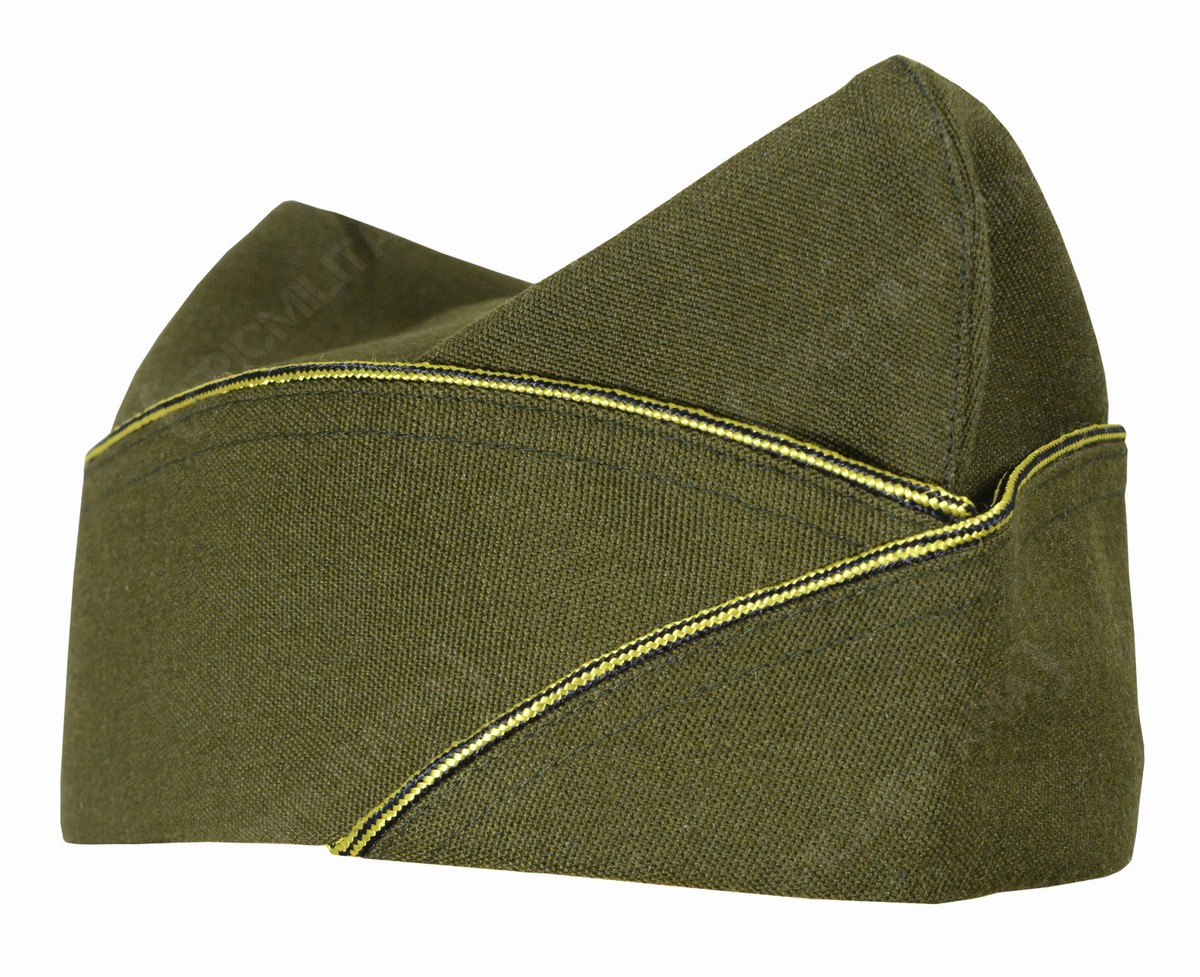 【STMF】US ARMY PRISONER CAP WW2 US ISSUE TYPE GARRISON CAP - ENGINEERS - Repro Military