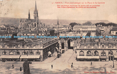 R276053 5 Nancy Vue panoramique sur la Place de la Carriere Par ces beaux horizon
