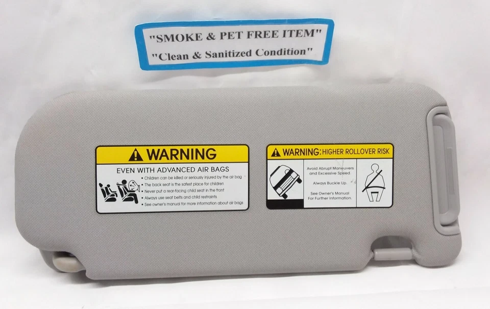 Parasol gris lado del conductor Hyundai Tucson 2010-2015 OEM EXCELENTE FORMA original Foto 4 de 4