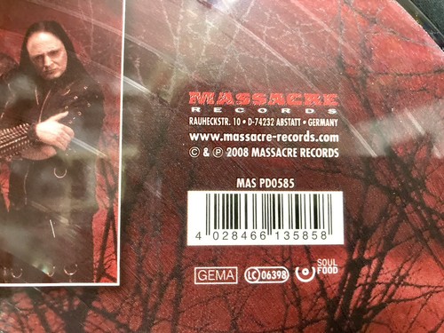 SIEBENBURGEN REVELATION VI PICTURE DISC MASSACRE RECORDS 2008. VG++ - Picture 8 of 10
