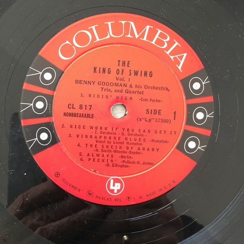 BENNY GOODMAN: The King of Swing Vol. 1 (US Columbia 6eye CL 817 Mono) - Bild 3 von 3