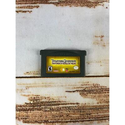 Pirates of the Caribbean: The Curse of the Black Pearl Game Boy Advance  Cleaned