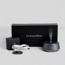 AROMA Car Diffuser W/ Ultrasonic Scenting Nanotechnology /20ml OIL Included FREE