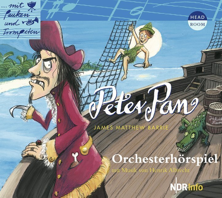 Thumbnail - Peter Pan, Audio-cd J. M. Barrie Audio-cd 56 Min. Deutsch 2009 Ean