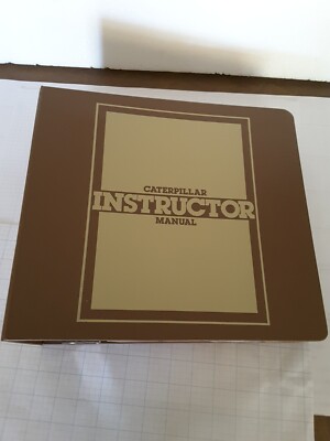 CAT CATERPILLAR Basic Gas Engines Instructor Manual Training Course and Slides