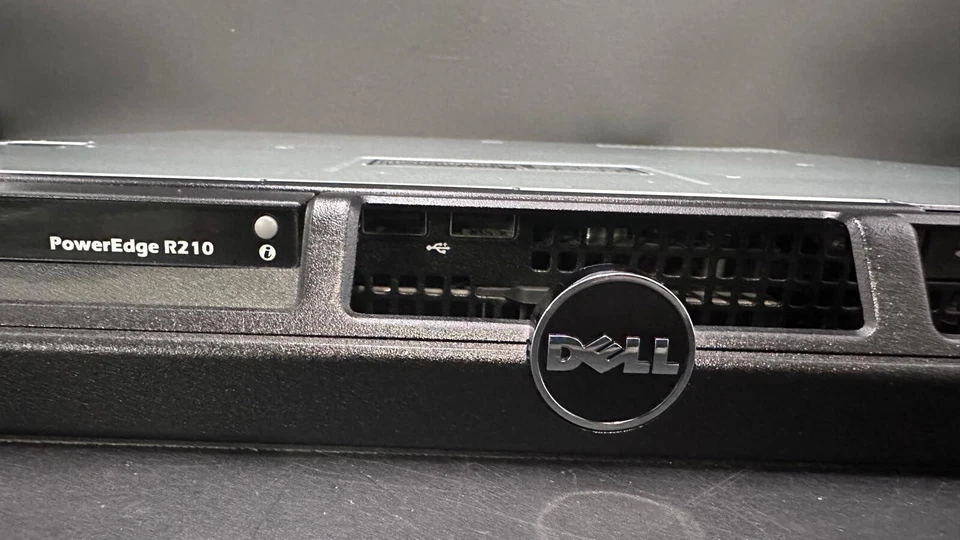 Dell PowerEdge R210 Server Intel Xeon X3430 2.40GHz 8GB RAM DVD ROM 2X HDD (2TB) - Image 2 of 4