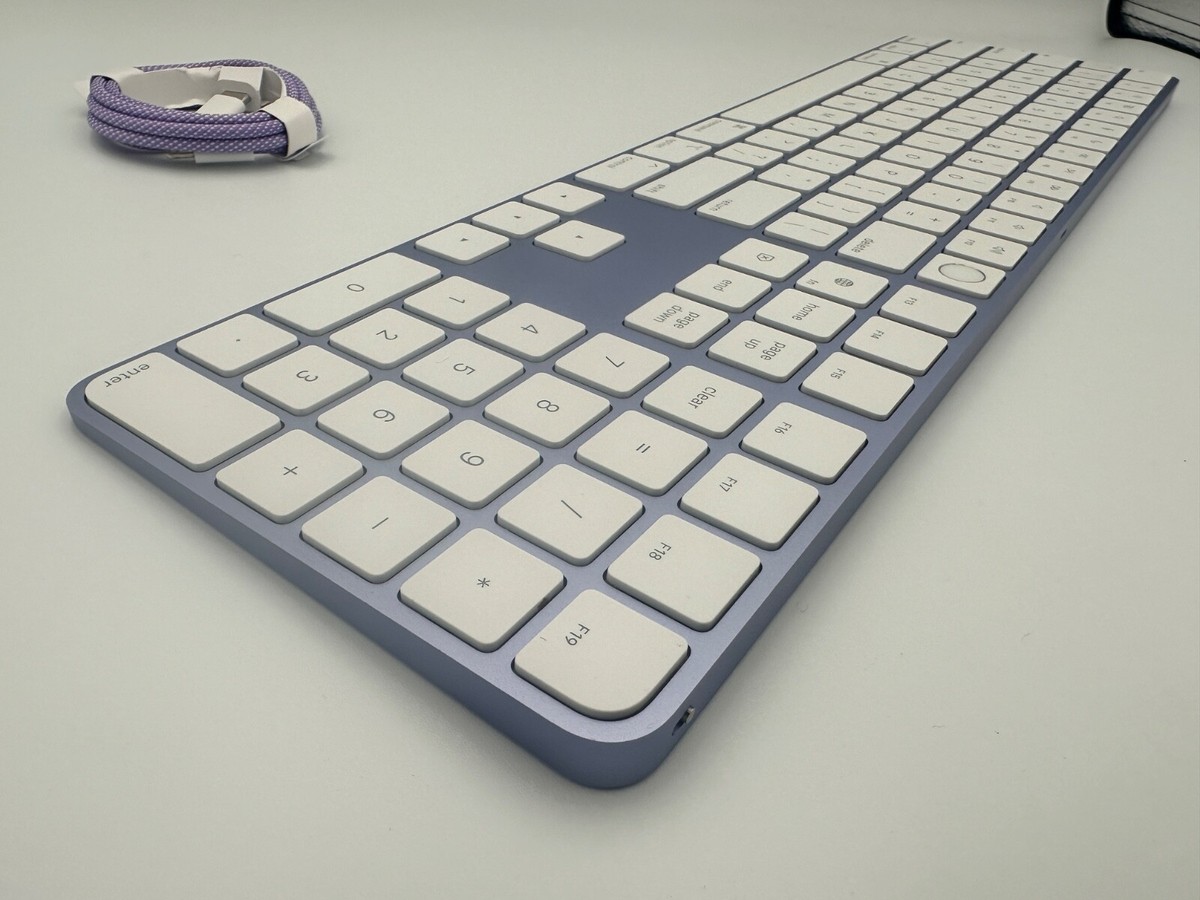 Purple Apple Magic Keyboard W/Touch ID & Numeric Keypad (10