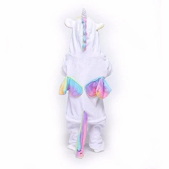 ~❤️~Vestir a Niños Dinosaurio Unicornio Pegaso Traje de Juego Disfraz Pijama Cumpleaños Foto 3 de 4