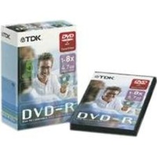 TDK - 1 x DVD-R 4.7 GB 8x - storage media