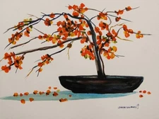 ORIGINAL Still Life  Floral WATERCOLOR  Painting John Williams JMW Realism SALE