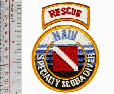SCUBA Diving Certification NAUI Rescue Diver Specialty Qualified Diver No Tariff