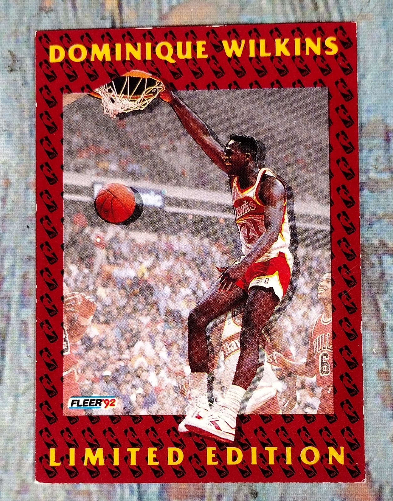 Dominique Wilkins Fleer 1992 Limited Edition #9 of 12 (#1)