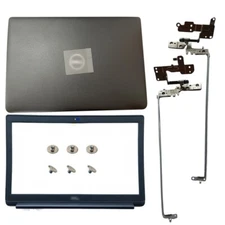 New for Dell Latitude 15 3500 E3500 Black Top LCD Back Cover+Front Bezel+Hinges
