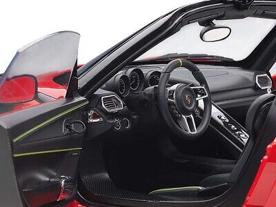 1/12 Porsche 918 Spyder Red Composite Model Car By Autoart 1/12 Porsche 918 Spyder Red Composite Model Car By Autoart