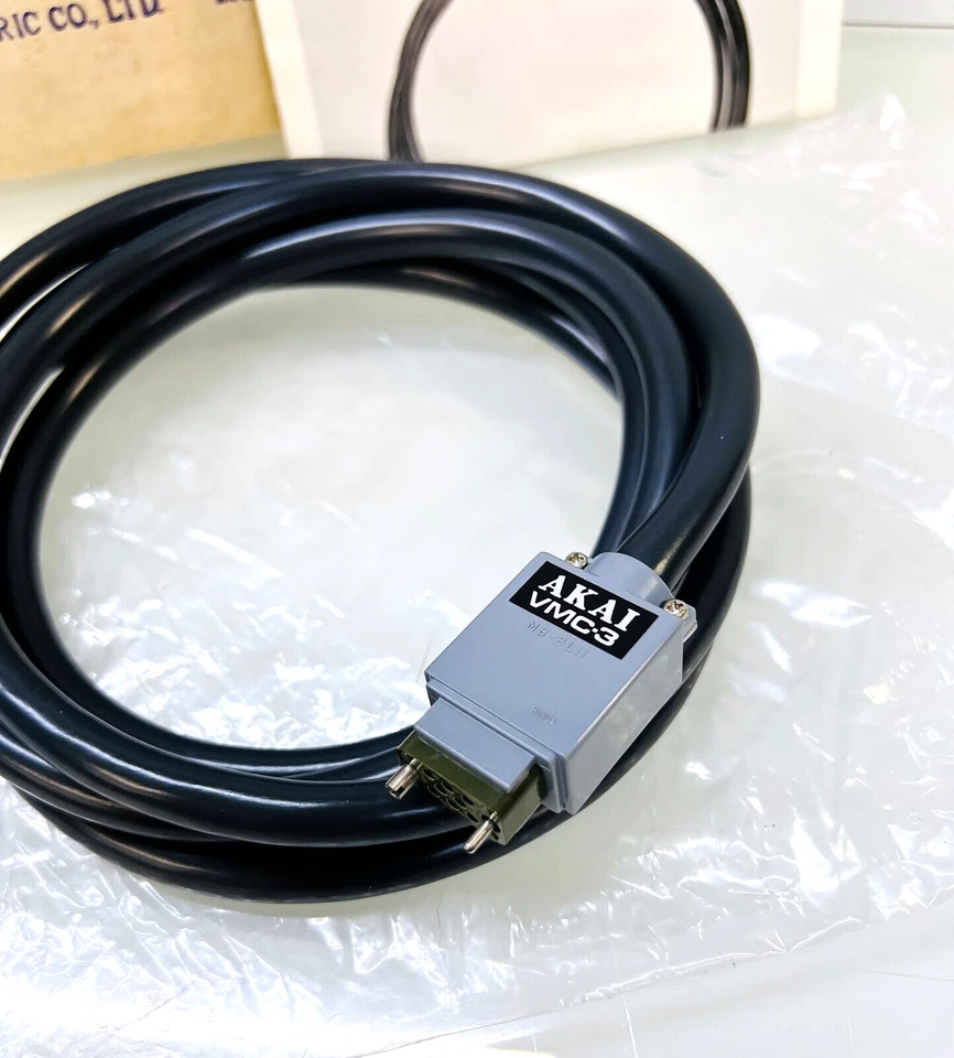 Cavo di prolunga/video originale AKAI VMC-3 per VT-700/VT-110/VT-100 NOS/CONFEZIONE ORIGINALE!! - Immagine 2 di 2