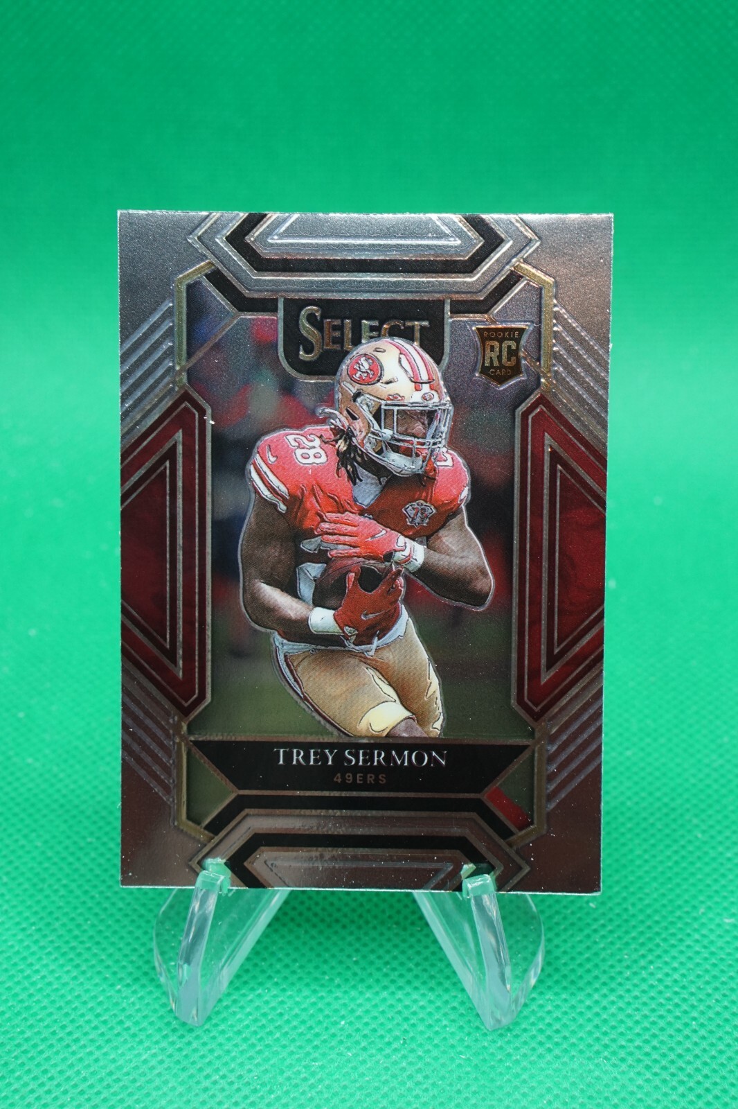 (3 Cards) 2021 Select Base Club Level #268 Trey Sermon San Francisco 49ers ES6