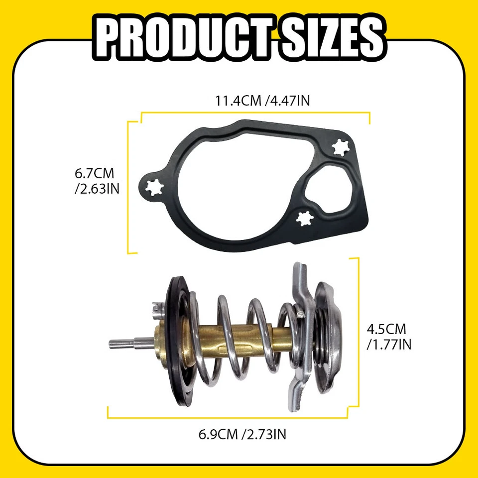 Thermostat Housing Assembly for 2009-2017 Chevrolet Traverse Buick Enclave 3.6L Foto 2 de 4