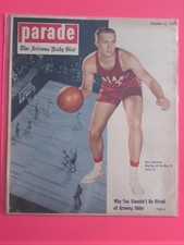 DON SCHLUNDT INDIANA basketball PARADE magazine The Arizona Daily Star Dec 1954