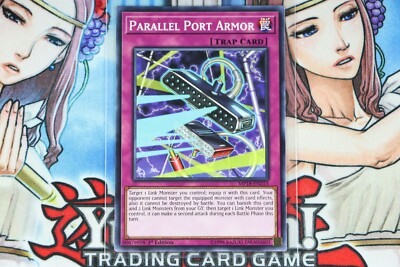 Yugioh Trap Card Parallel Port Armor MP18-EN213 1st Ed Common