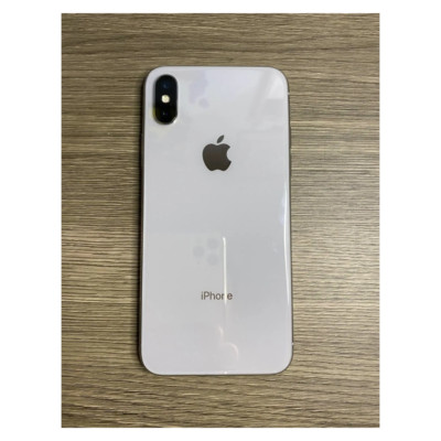 Apple iPhone X - 64/256GB - Silver (Unlocked) A1865 (CDMA + GSM