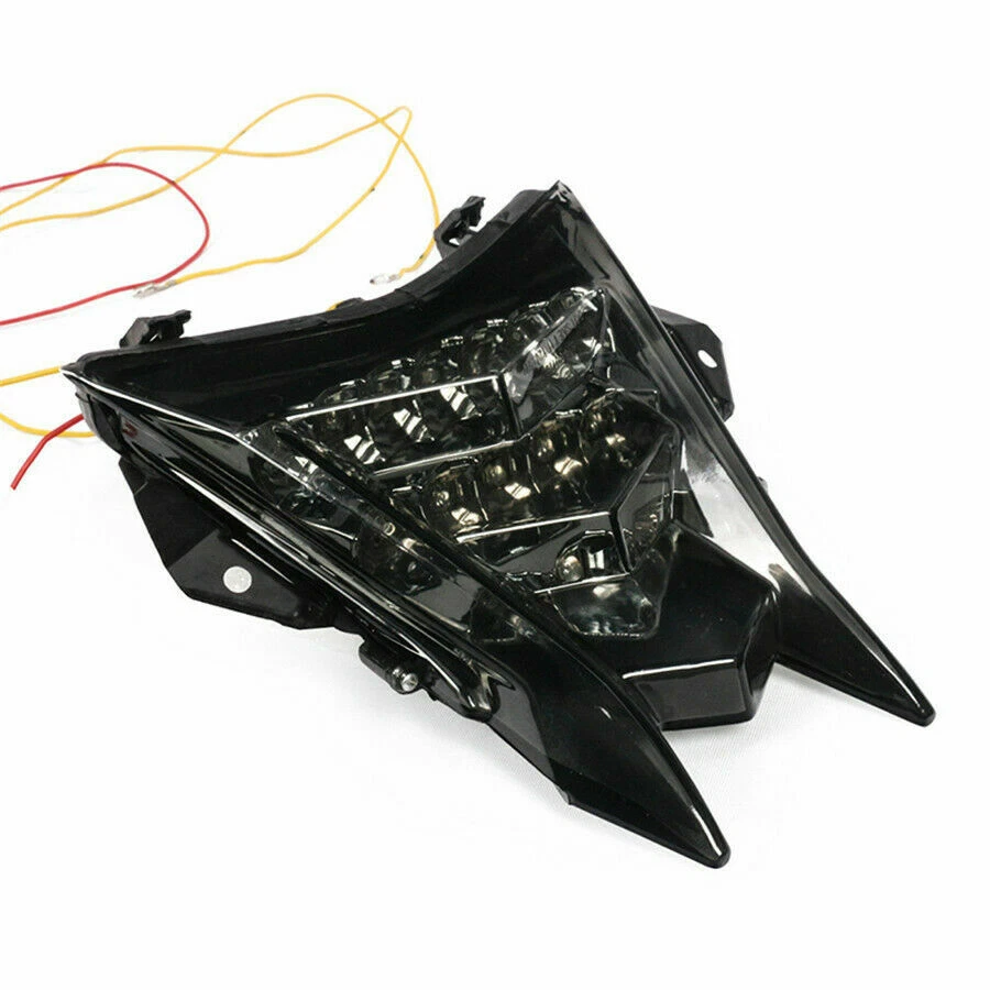 Luz trasera LED integrada de humo intermitente intermitente fot BMW S1000R HP4 S1000RR Foto 3 de 4