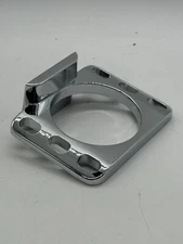 Vintage NOS HallMack Chrome Toothbrush Tumbler Holder HM-1630 MCM Bathroom Retro