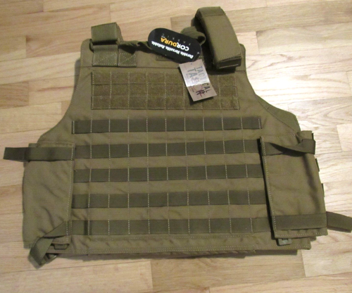 Tactical Tailor Low profile Armor carrier Small Medium Brown vest only - Picture 3 of 4