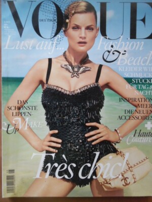 VOGUE GERMANY 5 - 2012 B Gunivere van Seenus Mads Mikkelsen Emily Blunt Beach