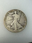 1916 D Walking Liberty Half Dollar TS