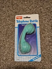 1986 PLAYSKOOL BABY TELEPHONE RATTLE hasbro BRAND NEW
