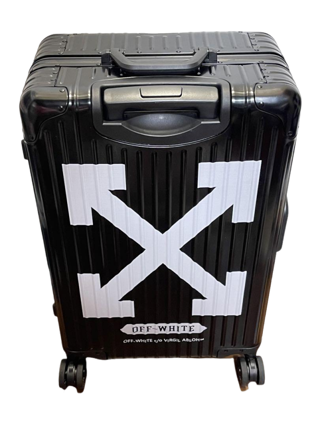 RIMOWA x OFF-WHITE Carry Case With TSA Lock Black Size H 27.1 x W  