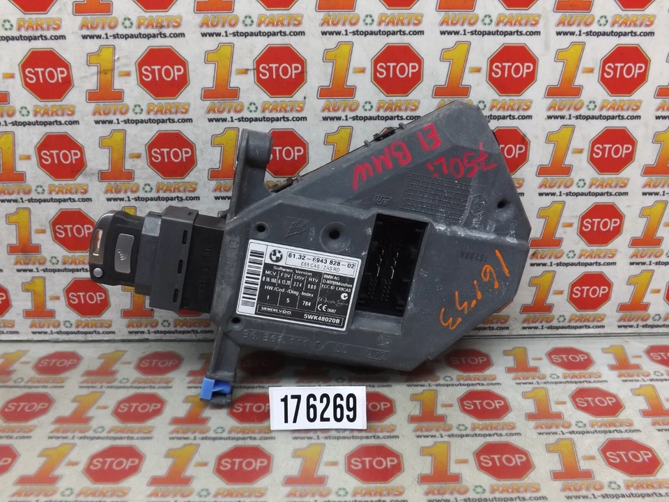 BMW 750i 2006 2007 2008 conjunto interruptor de encendido 61326943828 OEM Foto 2 de 4