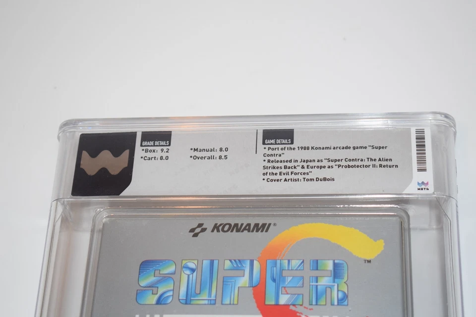 Super C (Nintendo Entertainment System 1990) Contra 2 NES -WATA 8.5 CIB (GWT35) - Image 4 of 4