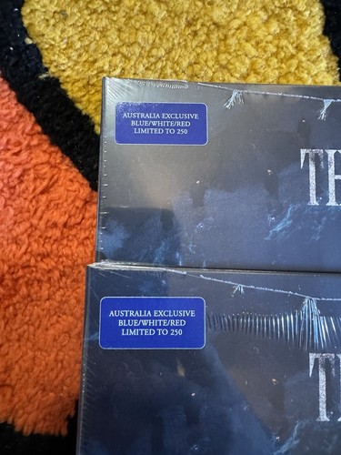 The Amity Affliction Let The Ocean Take Me -Blue, White & Red /250 Australia Ex - Picture 3 of 6