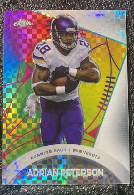 2023 Topps Composite - Adrian Peterson #19 - X-Fractor ALL-ETCH