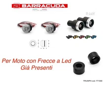 Barracuda Counterweights B-LUX + LED Optical Arrows for Triumph Motorcycle