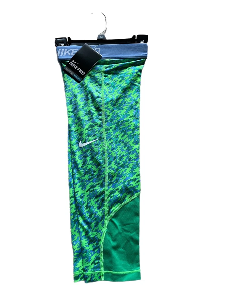 Nike Pro 727970-487 Niñas Dri-Fit Stay Cool Impreso Entrenamiento Capris Foto 4 de 4
