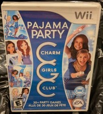 Charm Girls Club: Pajama Party Nintendo Wii 2009 Brand New! Factory Sealed!!