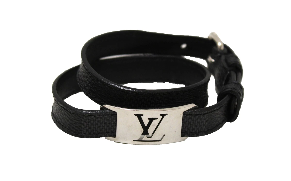 Louis Vuitton Sign It Bracelet Damier Graphite Bracelet Unb 