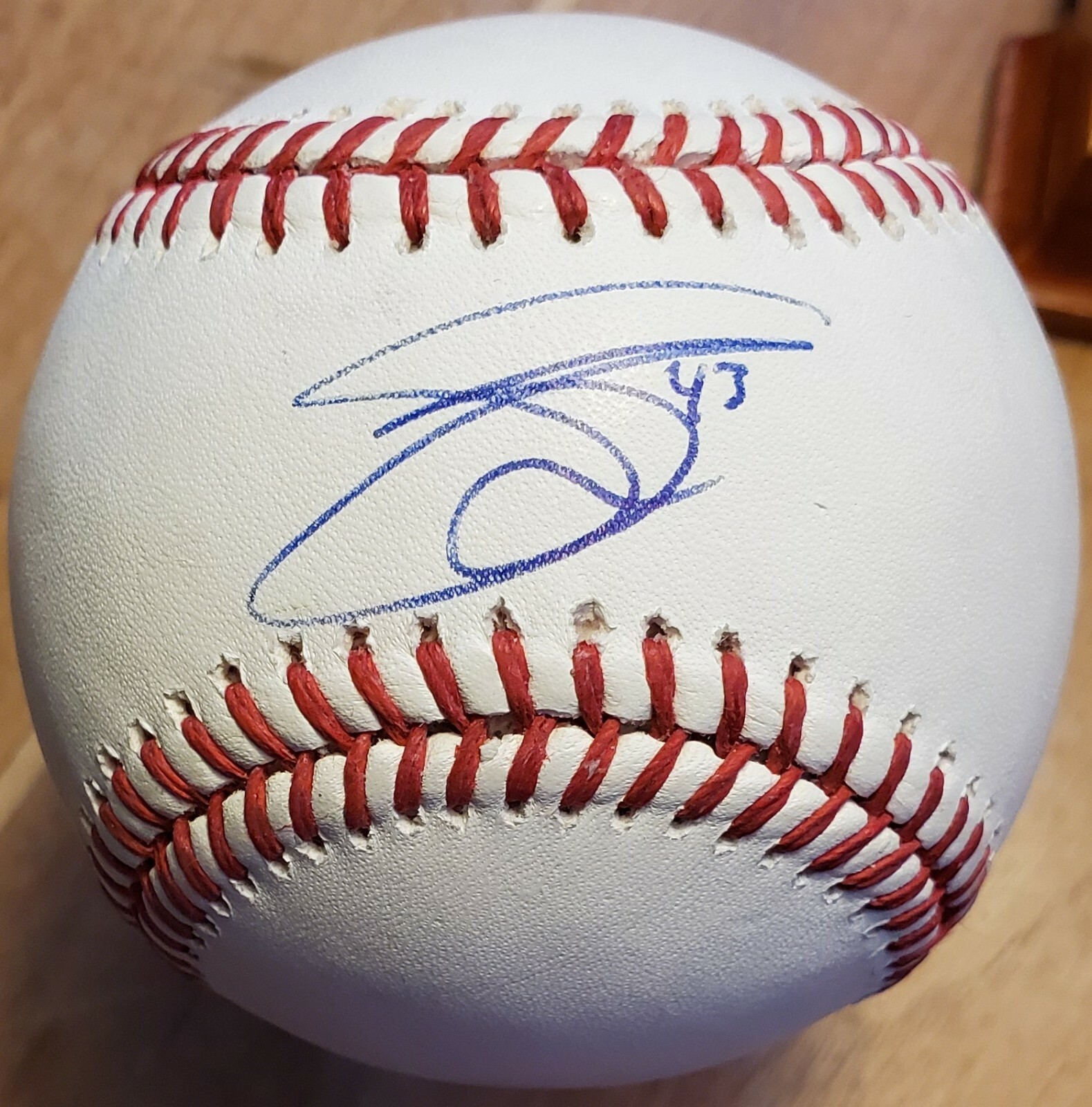Autographed Signed SCOTT SCHEBLER Official Major League Baseball w/COA 
