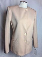 Nwot Givenchy Vintage Asymmetrical Jacket Blazer Size 12 Vtg
