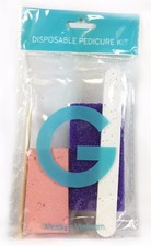 Mini Nail File Buffer Pedicure Manicure Pumice G Disposable Kit
