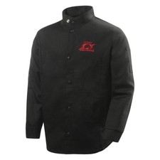 Steiner 1160-L Pro-Series Large Black Flame Resistant Cotton Welding Jacket