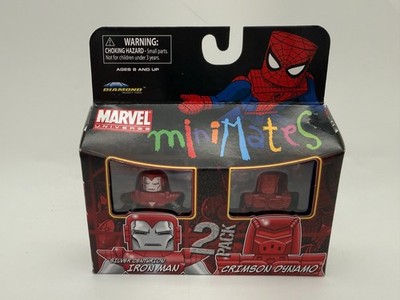 Marvel Minimates Series 36 Silver Centurion Iron Man & Crimson Dynamo