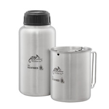Helikon-Tex by Pathfinder GEN3 Edelstahl Flasche 32 oz. mit Becher und Deckel