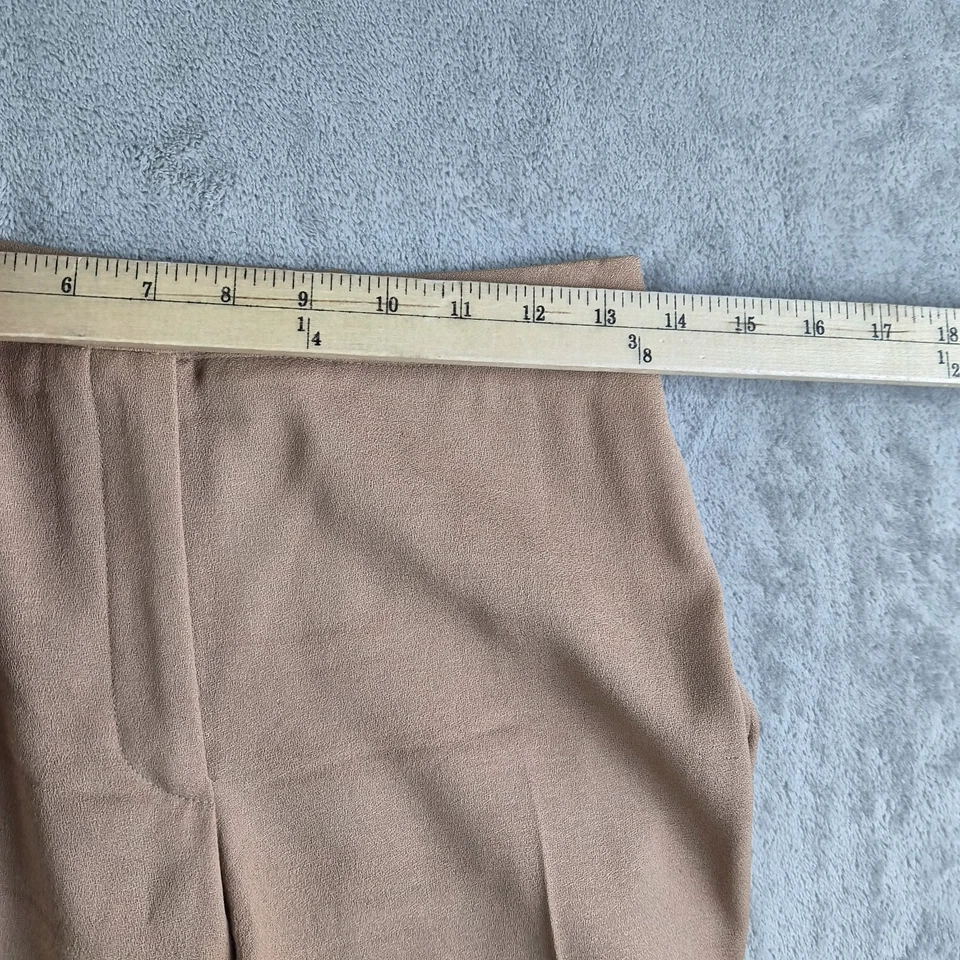 Calça Dolce & Gabbana lã marrom camelo elegante chique feita na Itália - Imagem 3 de 4