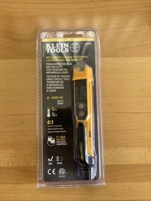 NEW Klein Tools NCVT-4IR Non-Contact Voltage Tester w/Infrared Thermometer