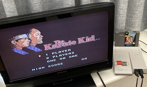 NES ~ THE KARATE KID ~ Nintendo Game 3 Screw NES-KK-USA Game Cart Only NTSC - Picture 8 of 12
