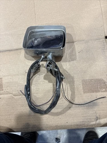 1980 81 83 87 1988 Cadillac Deville Brougham Manual Heated Lh Driver Door Mirror